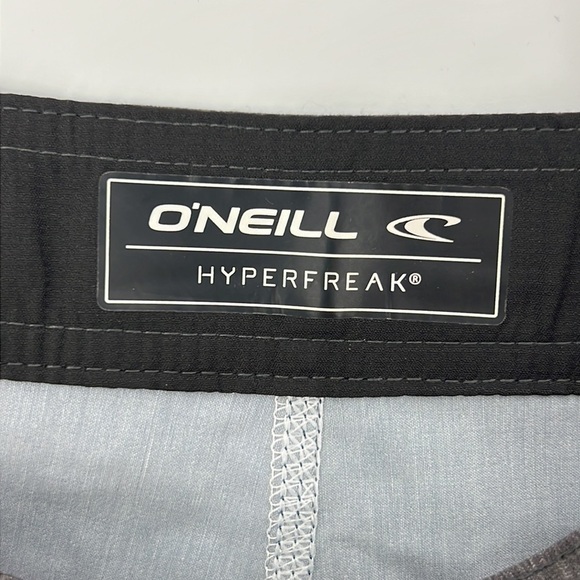 O'Neill Swim | Oneill Mens Hyperfreak Blue Gray Board Short SZ 33 NEW - Picture 3 of 9